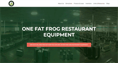 Desktop Screenshot of onefatfrog.com
